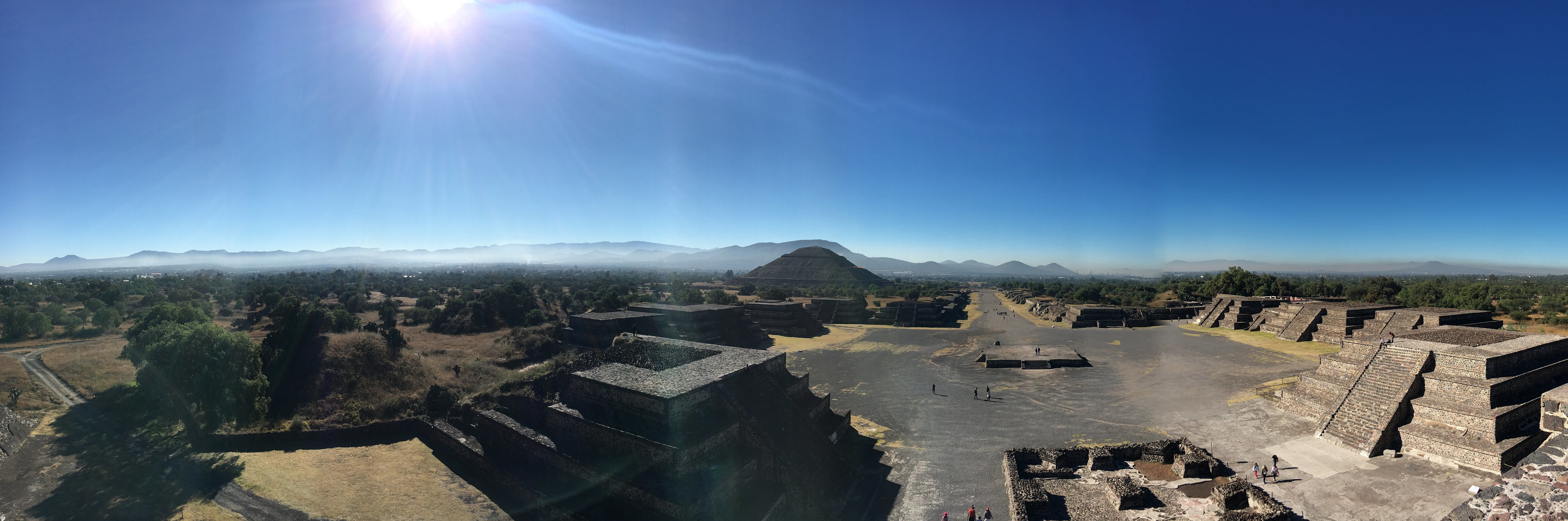 The Teotihuacan pyramids