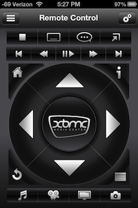 Raspbmc Remote